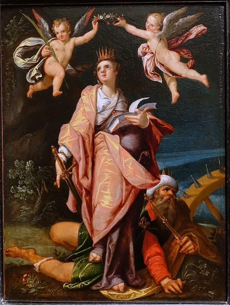 Bartholomeus Spranger - Santa Caterina, Blanton Museum of Art, Austin